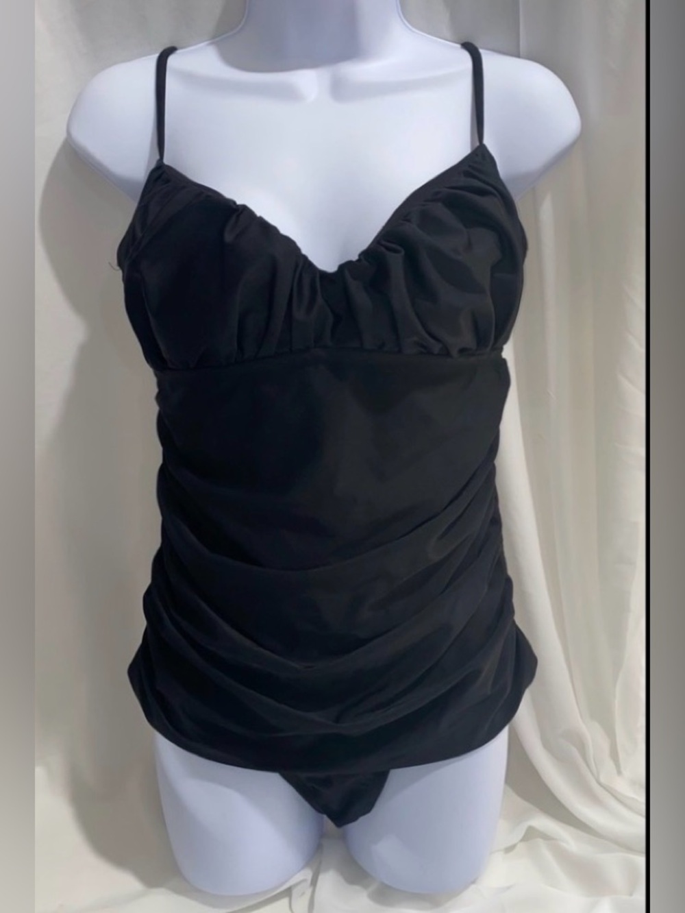 Merona Black One-Piece Women's Swimwear Size M
